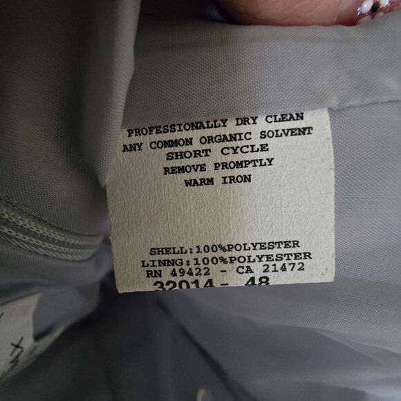 VTG Gunne Sax Silver Metallic Strapless Ruched Mini Dress 80s Y2K Glam Hoco Prom - Picture 11 of 11